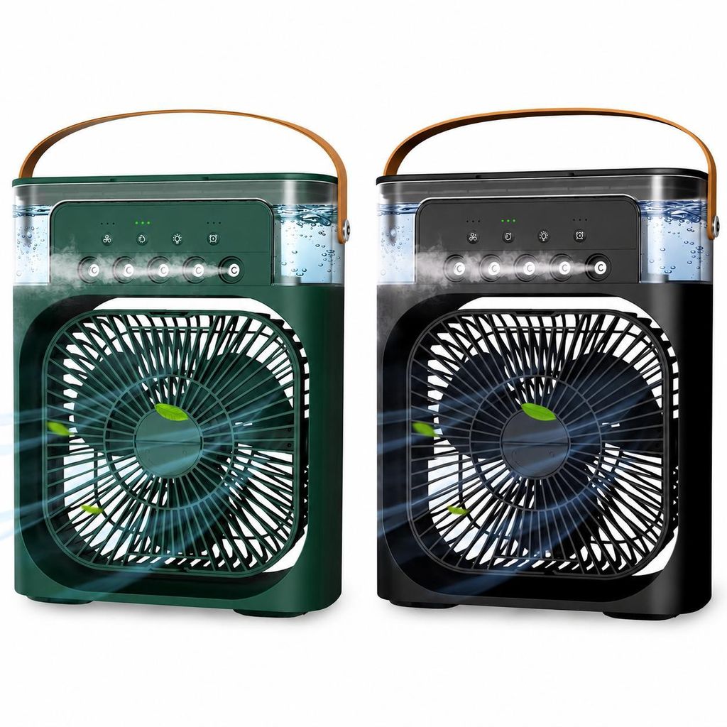 2er Tragbare Klimaanlagen,Ventilator mit 3 Produktbild 