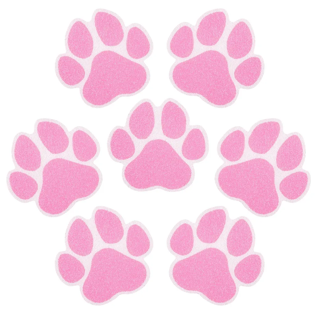 Évitez les Chutes : Autocollants Antidérapants Baignoire Rose - Kit de 20 PCS