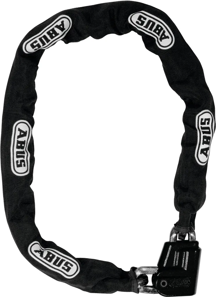 Chaîne antivol moto ABUS 1190/120 BK XPlus en acier cémenté robuste noir