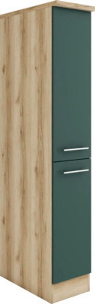 Optifit Apothekerschrank Savona405 BxTxH 30 x 60 x 174,4 cm grün matt zerlegt KUSA MHFZ306-9+
