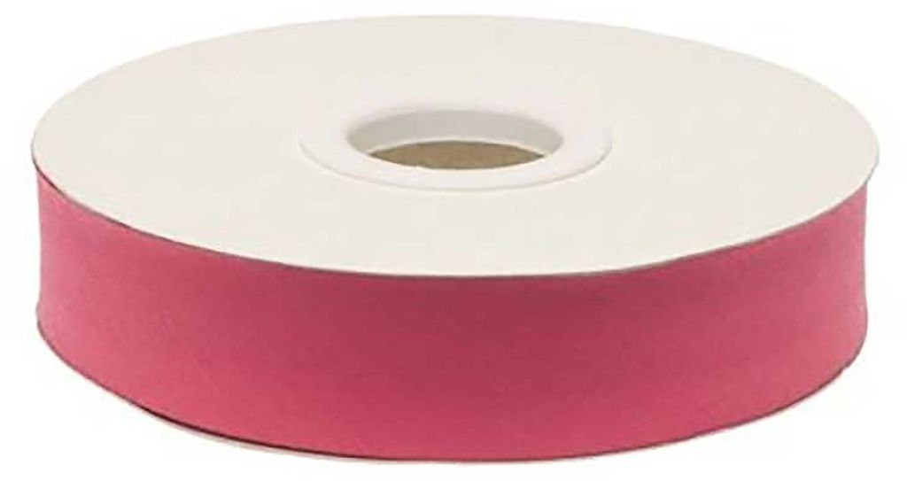 20m Schrägband unifarben 20mm orientrot