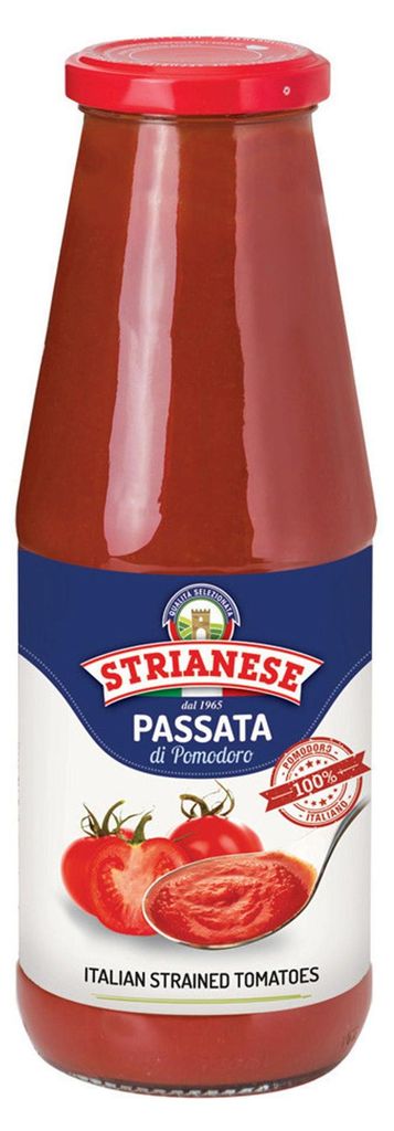Purée de tomates sans sel, 680 g, marque Strianese Image du produit 