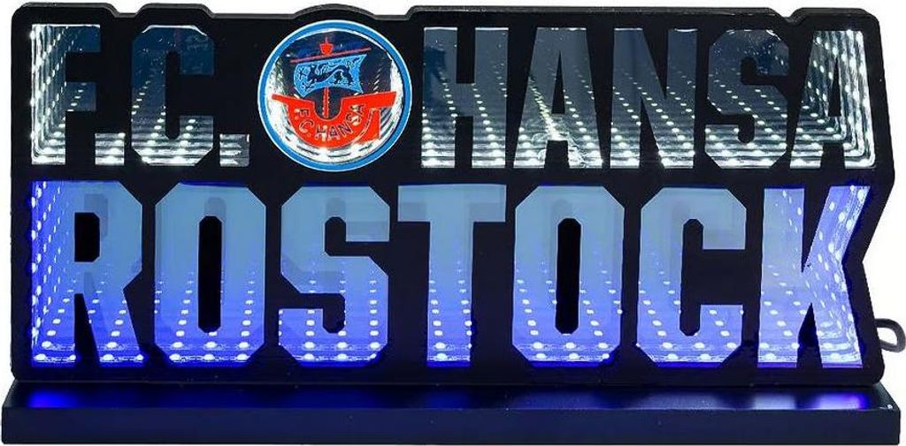 Hansa Rostock Spiegel LED-Licht F.C. Hansa Rostock Produktbild 