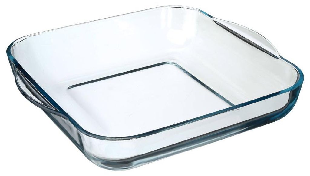 Glas-hitzebeständige Auflaufform, quadratische Auflaufform Produktbild 