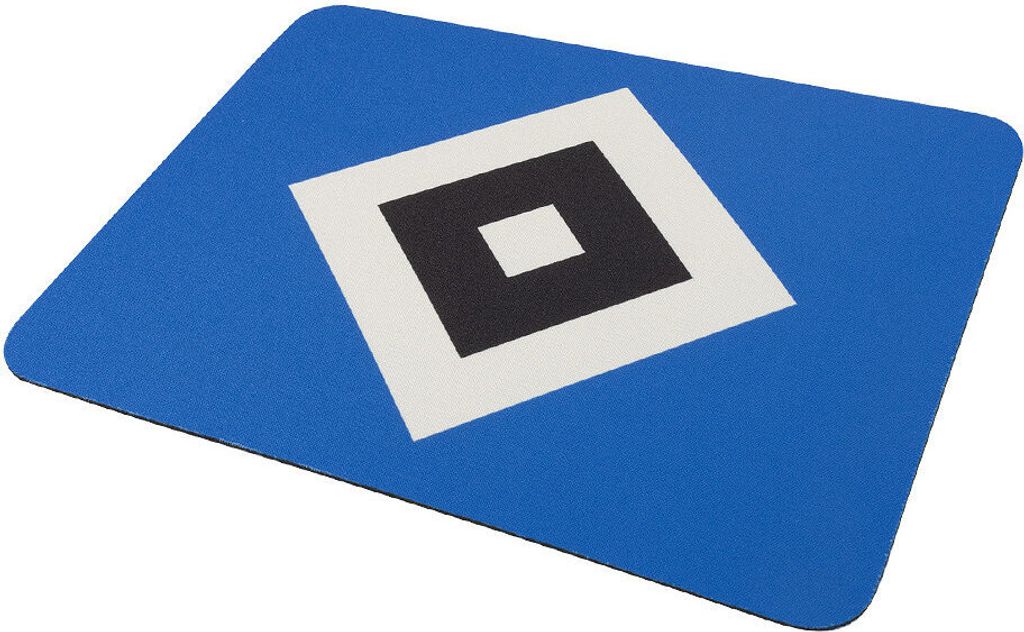 Hamburger SV HSV Mousepad Raute gummiert Produktbild 
