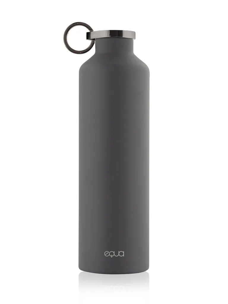 EQUA Smart Borraccia Thermos 680ml Grigio Scuro - Hi-Tech Design