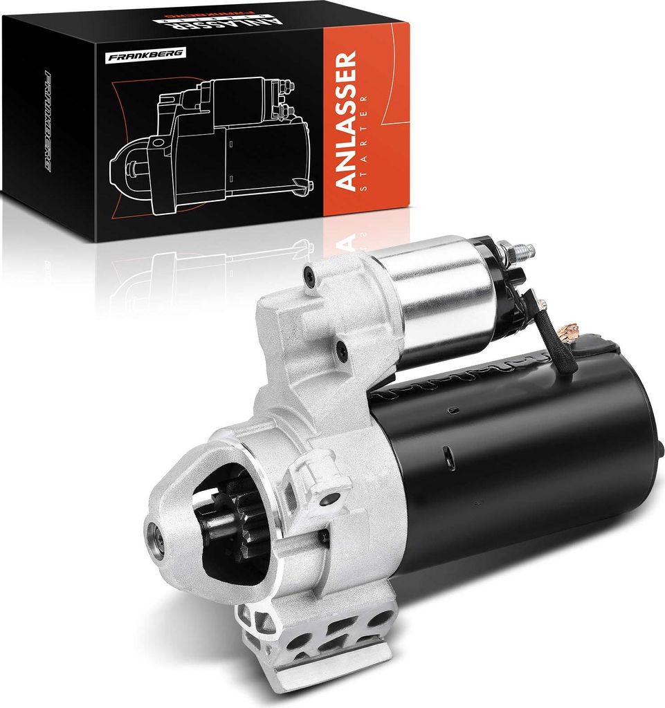 Frankberg 1x Anlasser Starter für BMW 1er Cabriolet Coupe E81 E87 F20 F21 E88 E82 2 Coupe F22 F87 3 Gran Turismo F34