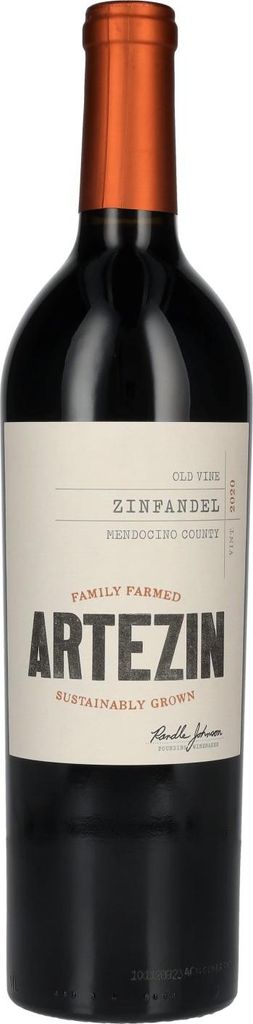 Artezin Zinfandel 2020 15,5% Vol. 0,75l Produktbild 