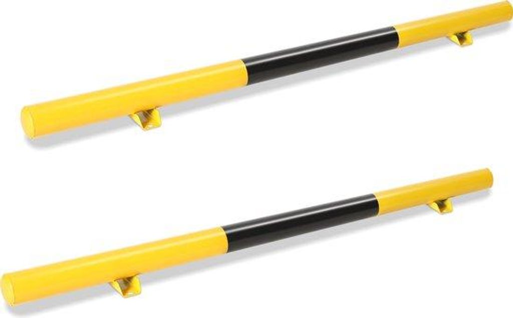 2X Parkleitsystem für Garagen reflektierende Streifen ebonit Hartgummi Reflektor Abstand