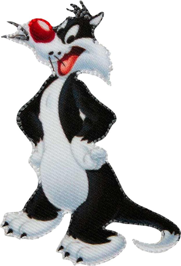 Looney Tunes Sylvester - nášivka, nažehľovacia nášivka, Obrázok produktu 