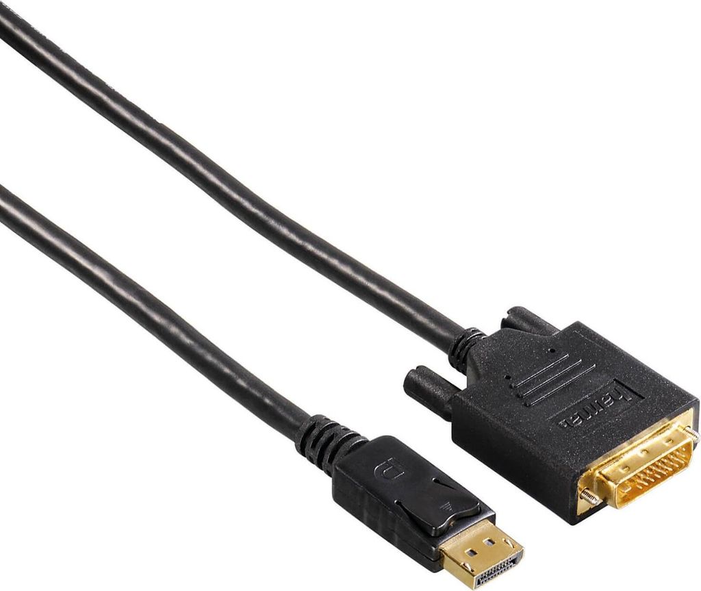Hama 00054593, 1,8 m, Displayport, Čierna, 230 mm, 140 mm, Obrázok produktu 