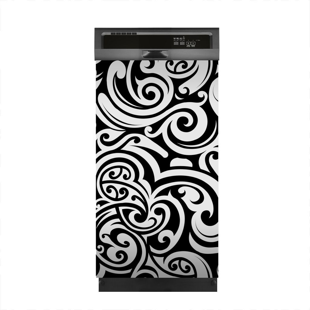 Aufkleber sticker 45x80 cm Dekorative folie Spülmaschine - Ornamente Abstrakt