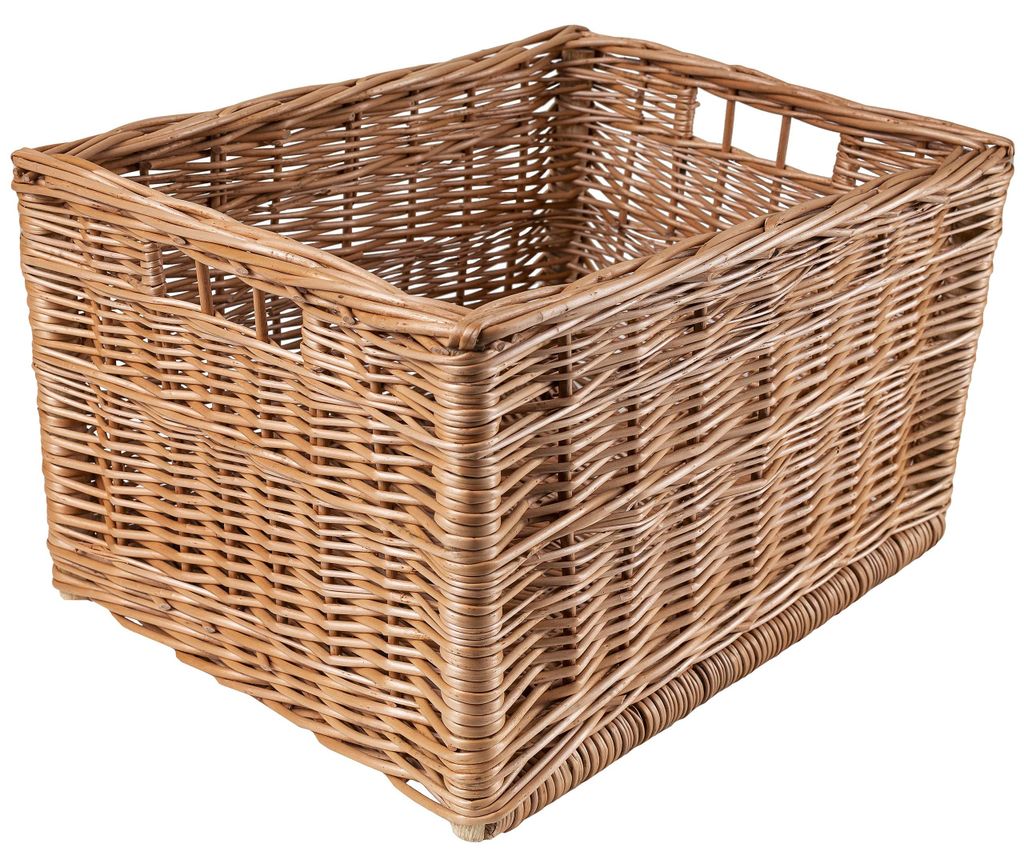 Creative Home Rieten Mand, 40 x 30 x 24 cm, Natuurlijk met Productafbeelding 