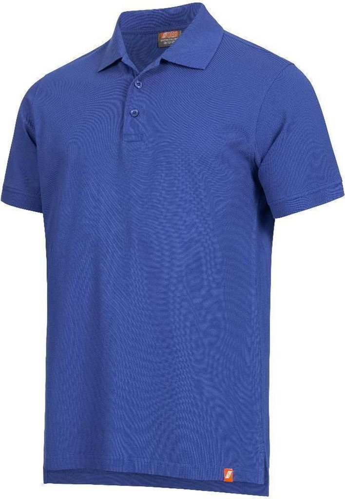 Nitras Motion Tex Light Poloshirt | Gr. 3XL | 100% Baumwolle | königsblau