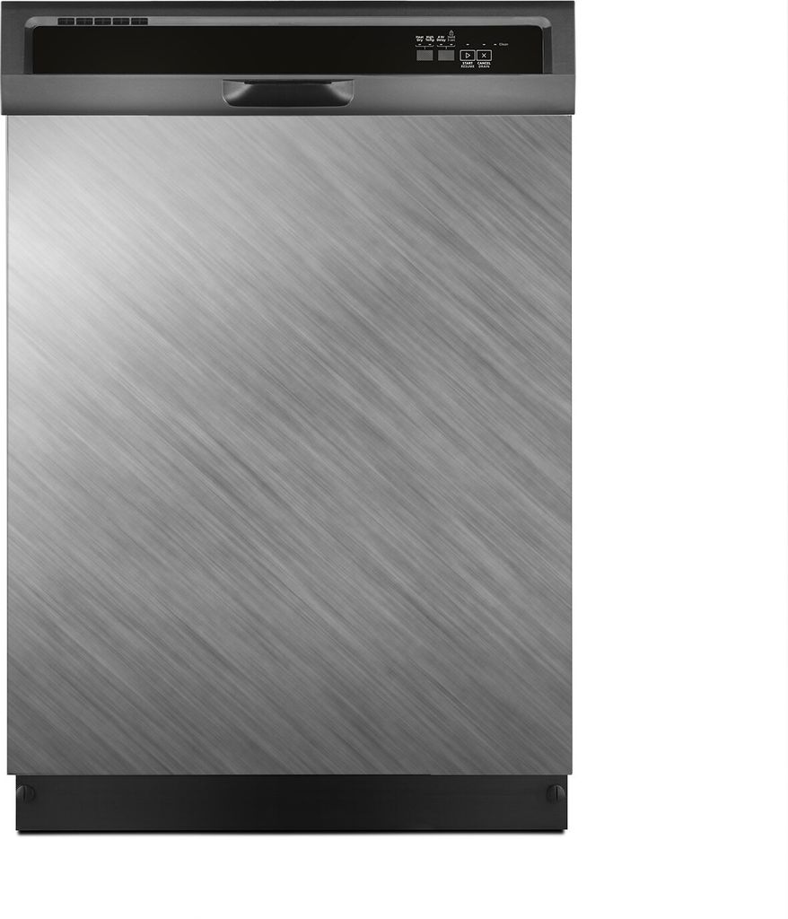 Aufkleber sticker 60x70 cm Dekorative folie Spülmaschine - Metall Stahl Motive