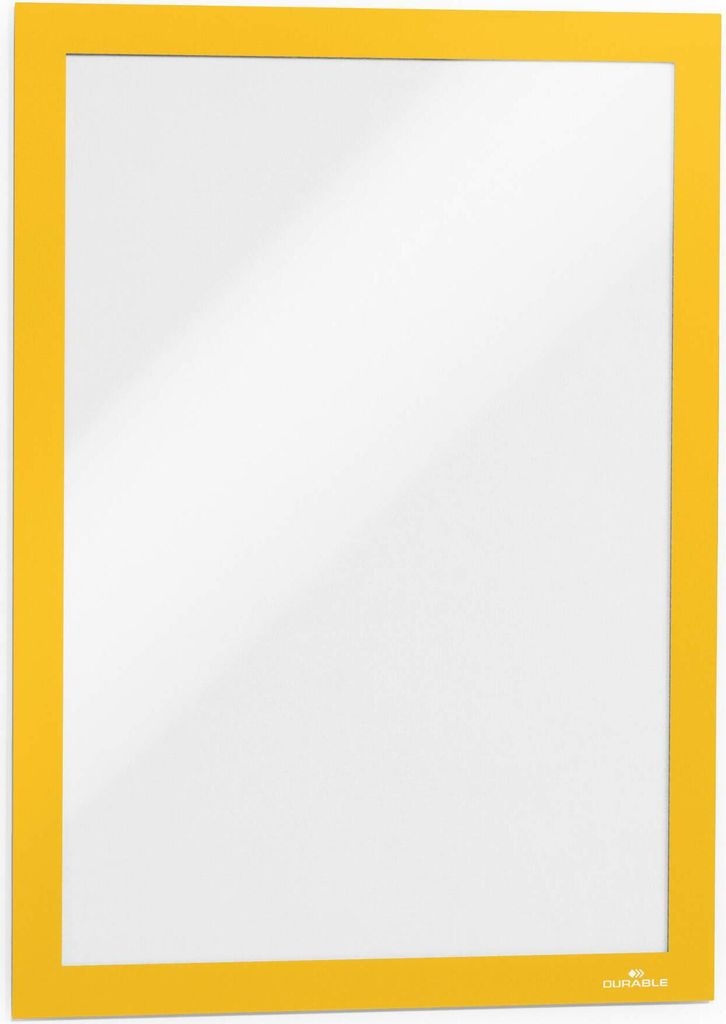 DURABLE Inforáme?ek DURAFRAME® A4, žlutá, 487204, 2 ks Obrázek produktu 