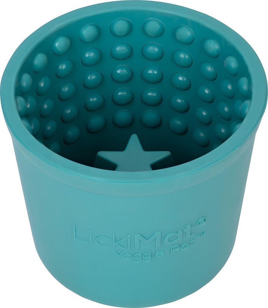YOGGIE POT LICKIMAT, Couleur : Bleu Image du produit 