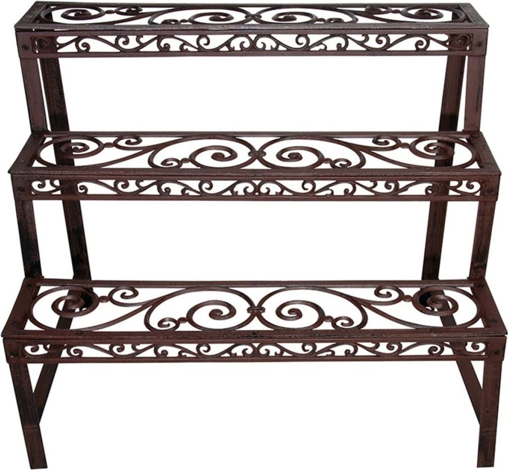 Esschert Design Etažér obdélníkový BPH33, 404601 Esschert Obrázek produktu 