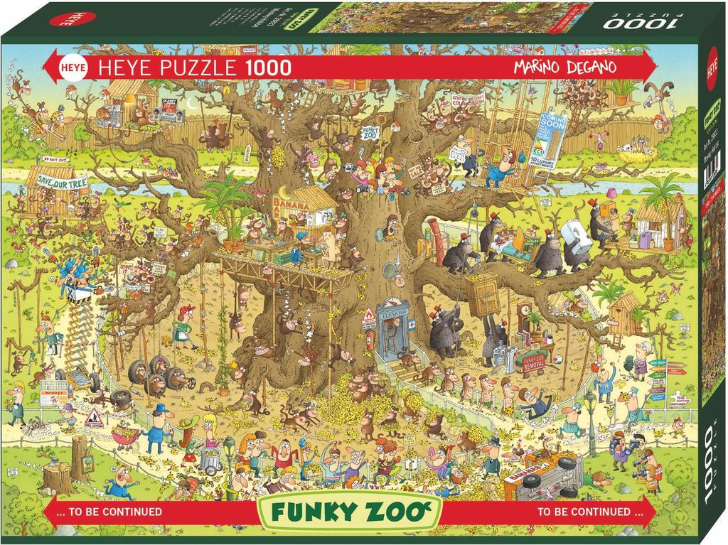 Degano, M: Monkey Habitat Puzzle