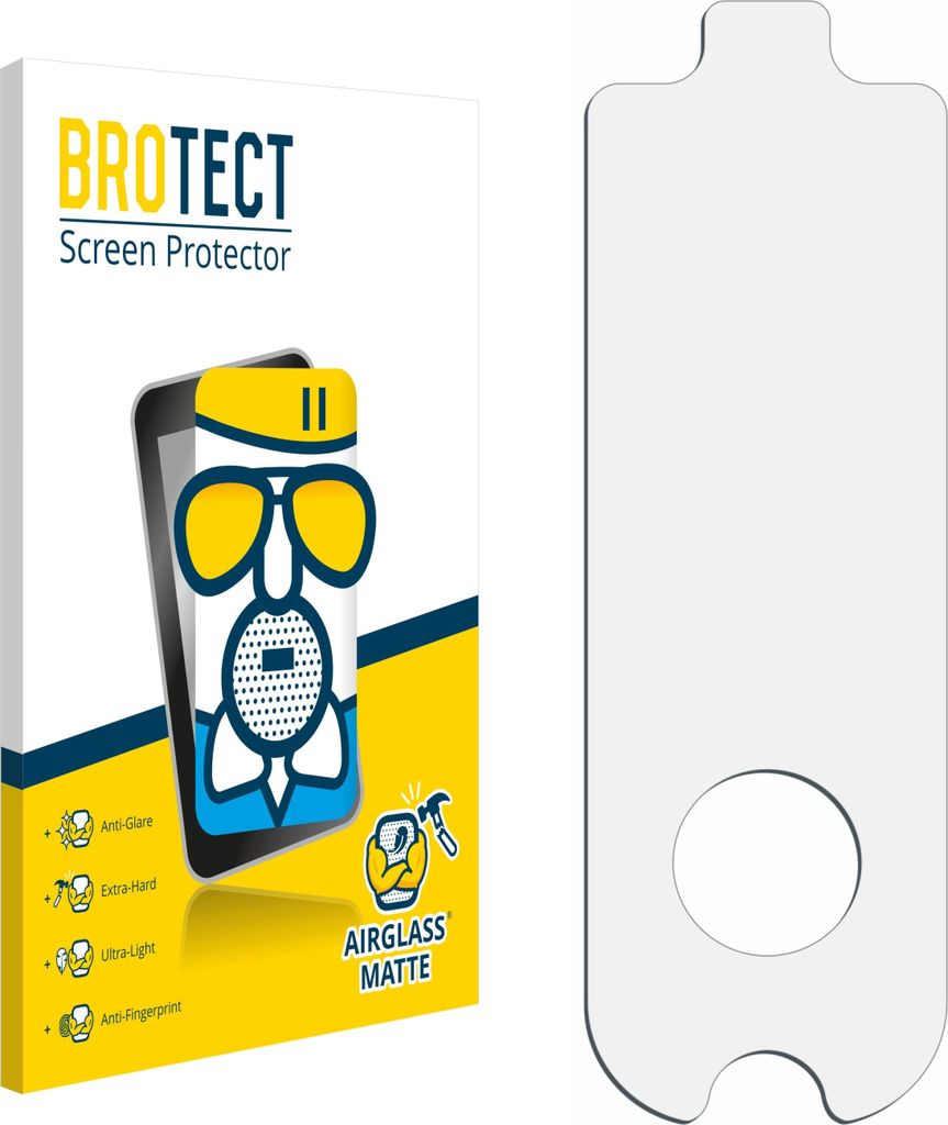 BROTECT Entspiegelungs Schutzglas für Segway Ninebot KickScooter MAX G2D Schutzfolie Panzer Folie Glas Display Schutz matt