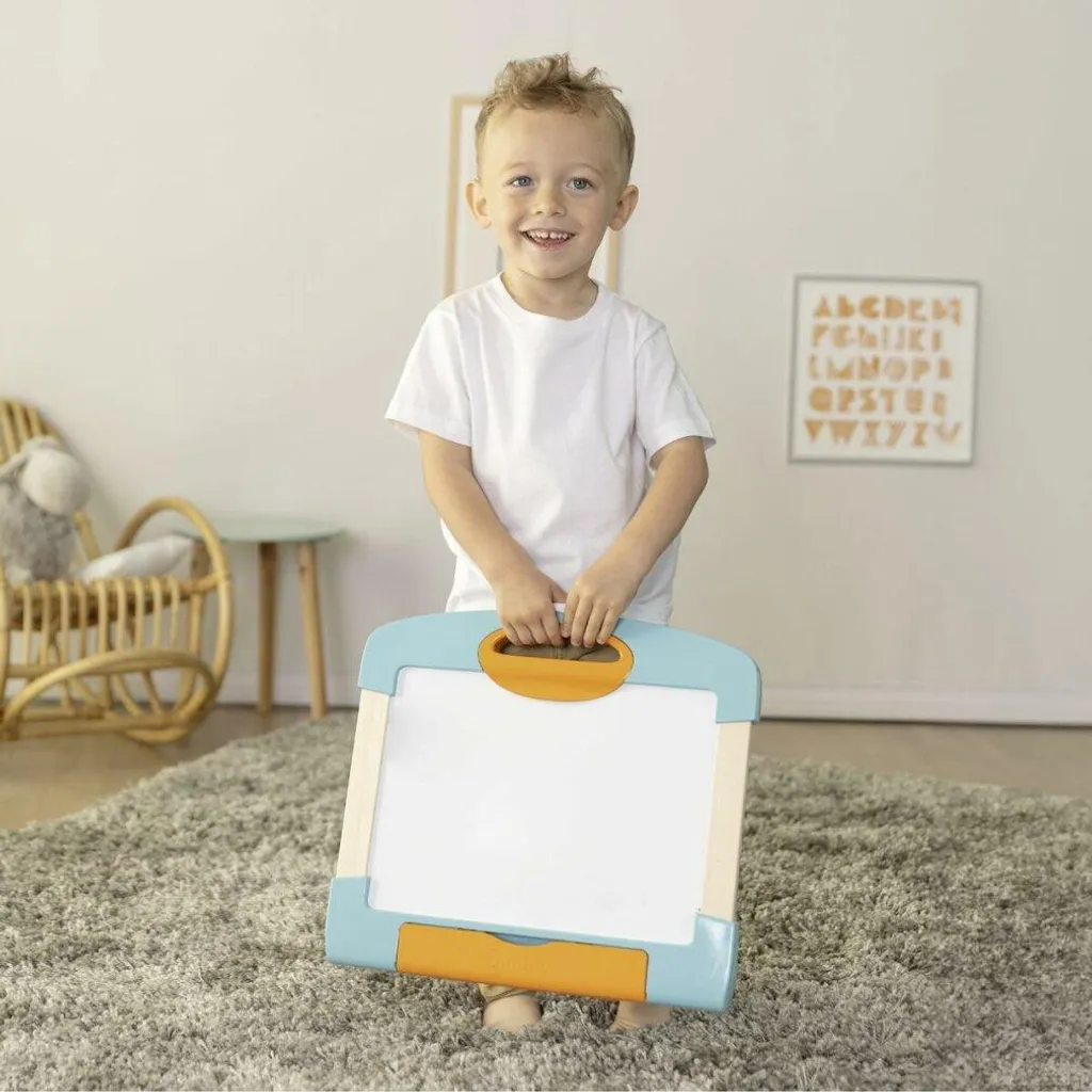 Tableau de dessin portable Smoby Modulo Slate bois pour voyage