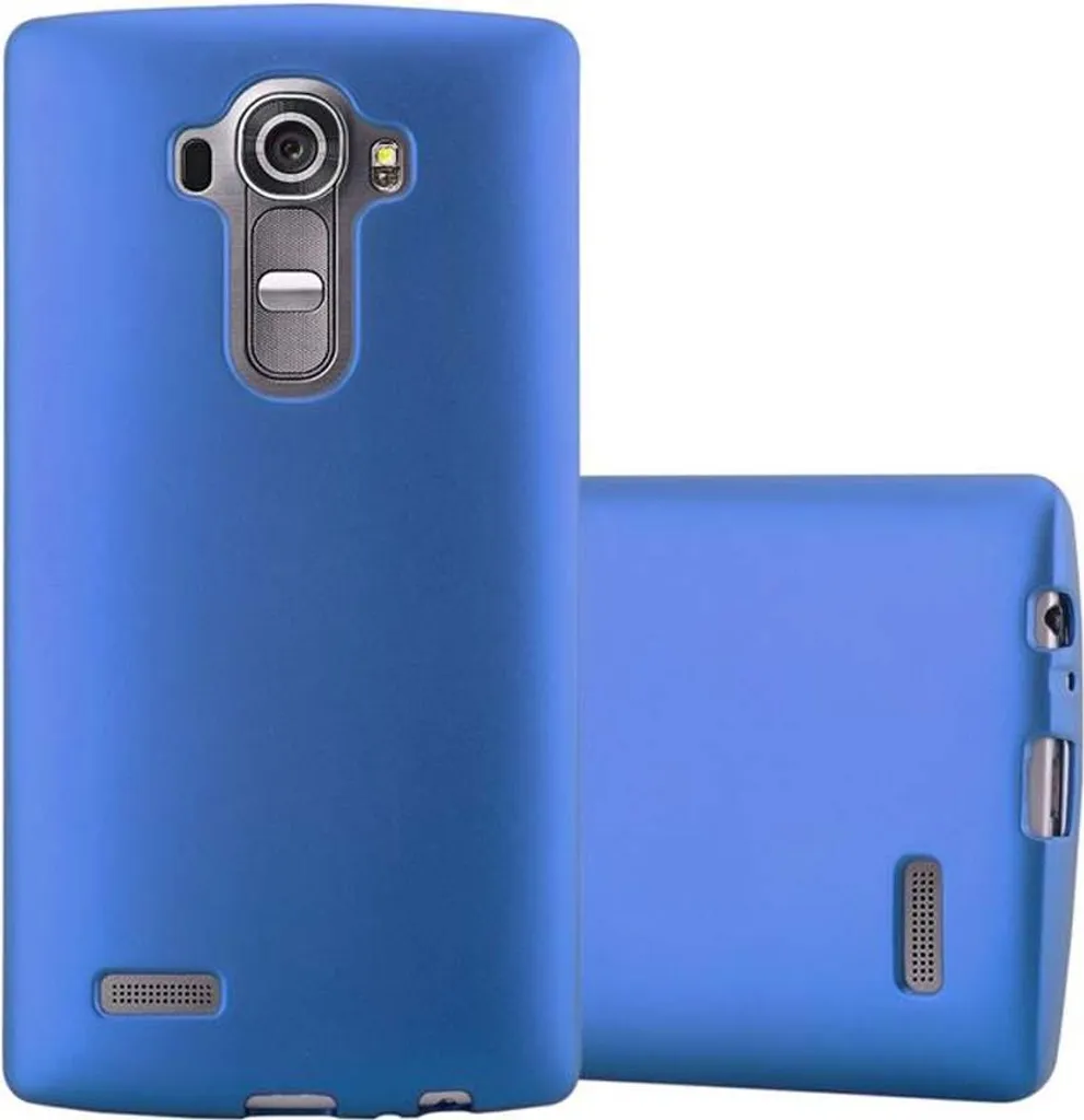 Cover LG G4 Cadorabo Blu - Custodia Protettiva in TPU Anti-Impronta