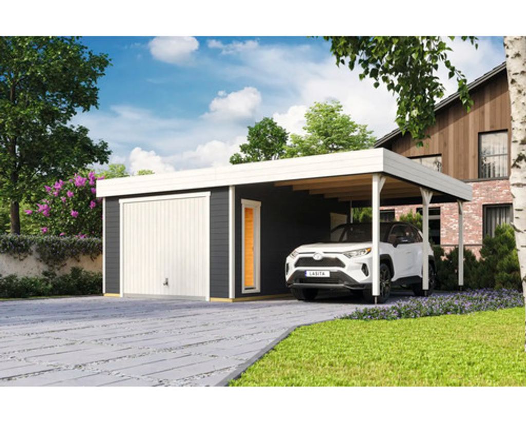 Lasita Maja Gartenhaus / Gerätehaus / Garage Bahamas Set Produktbild 