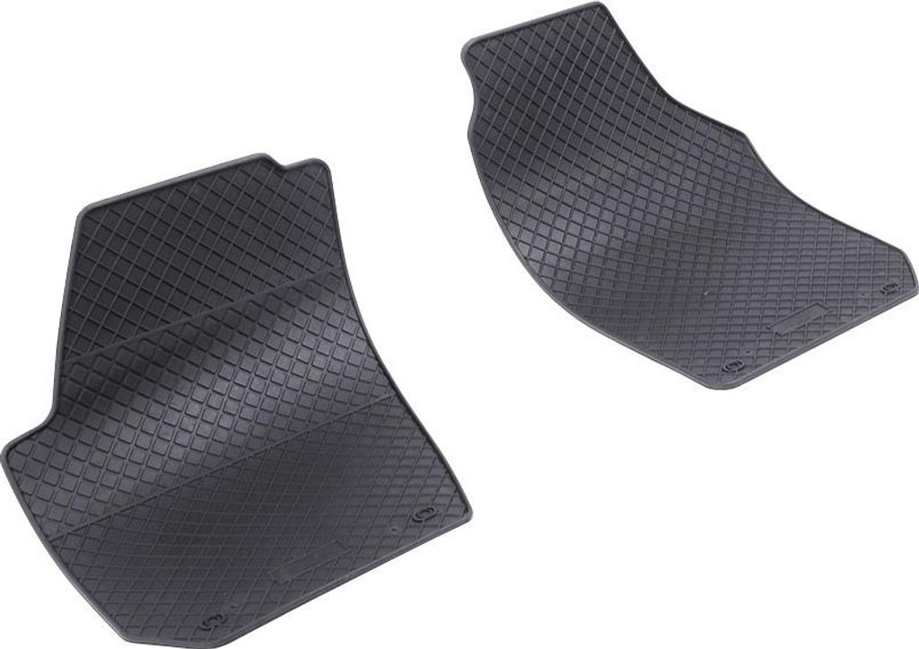 Rigum Gummi Fußmatten Set für Skoda Roomster 5J + Skoda Fabia 2 5J