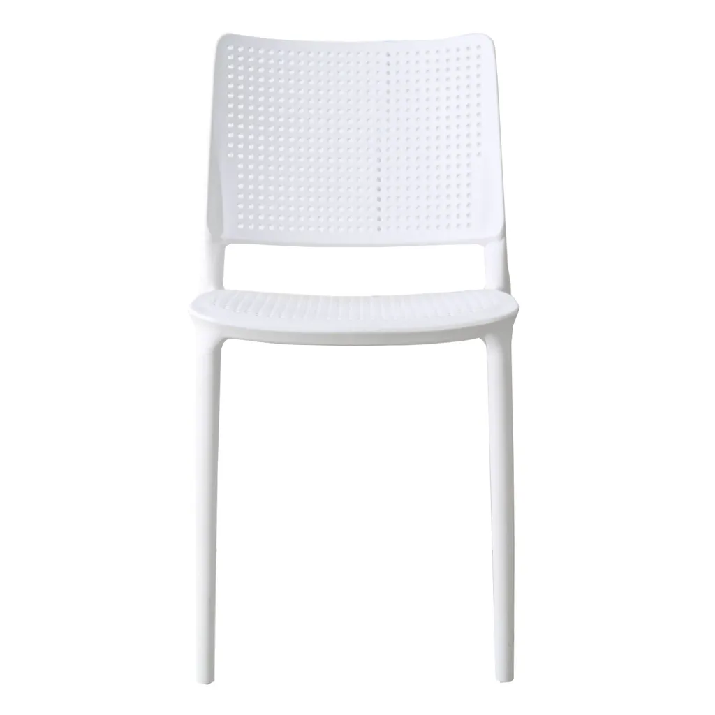 Sedia Professionale Oviala Riga Bianca - Arredo Bar e Terrazza - 5