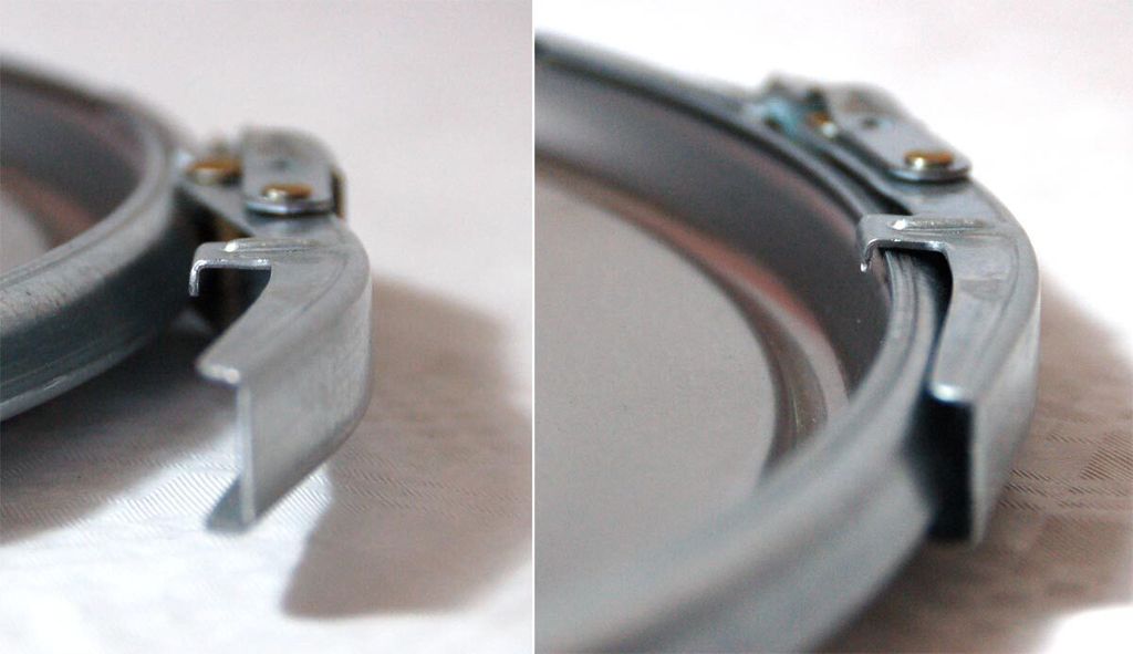 30 Liter Weißblecheimer Hobbock inkl. Deckel mit Spannring Produktbild 4