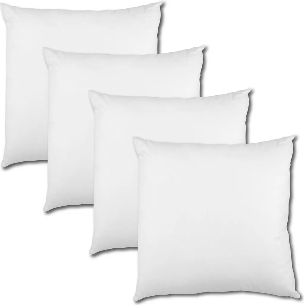 Offerta Set 4 Imbottiture Cuscini 60x60 - Interni Poliestere Qualità