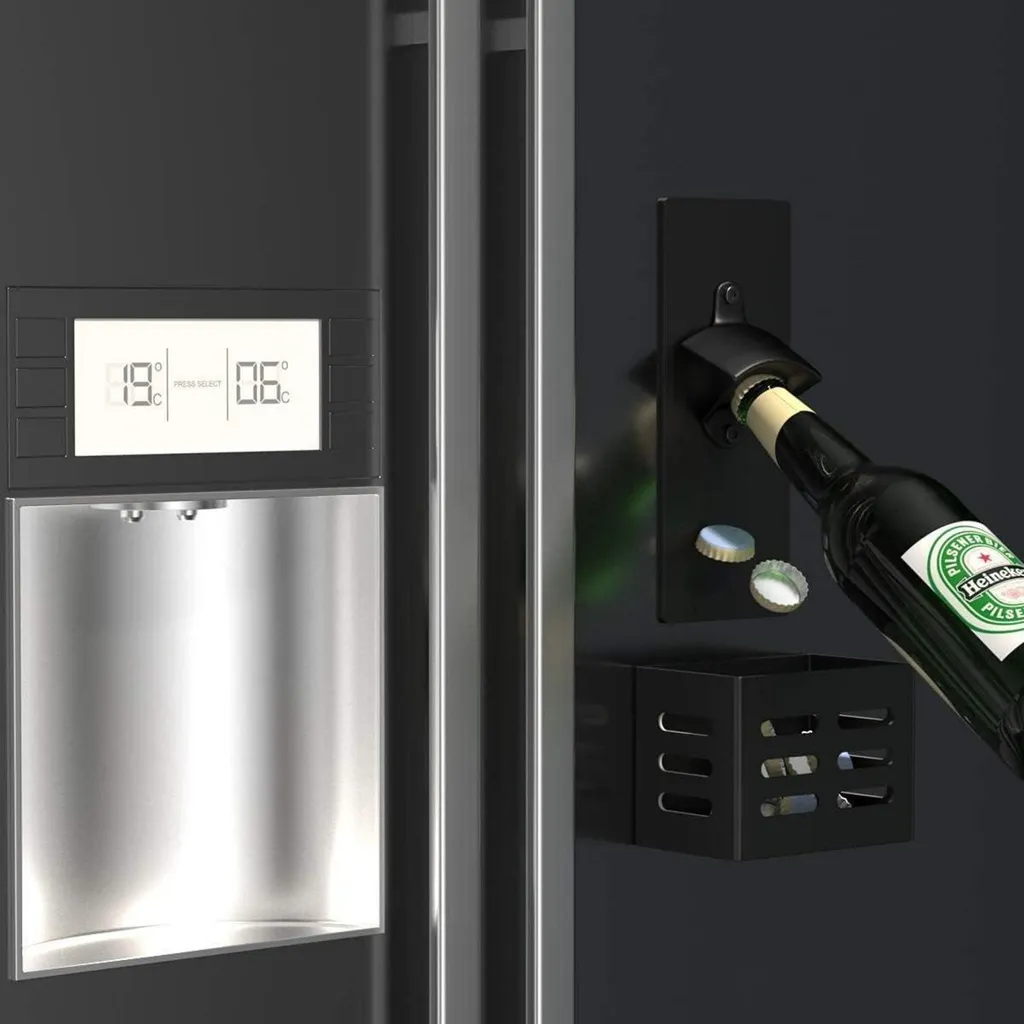 Apribottiglie Magnetico da Parete per Casa e Bar - Regalo Ideale - 4