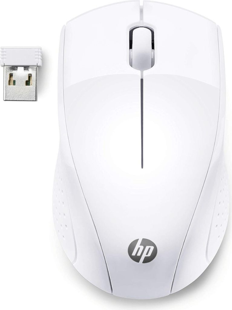 HP Bezdrôtová myš 220 (snehobiela), Všestranný, Optický, RF Obrázok produktu 