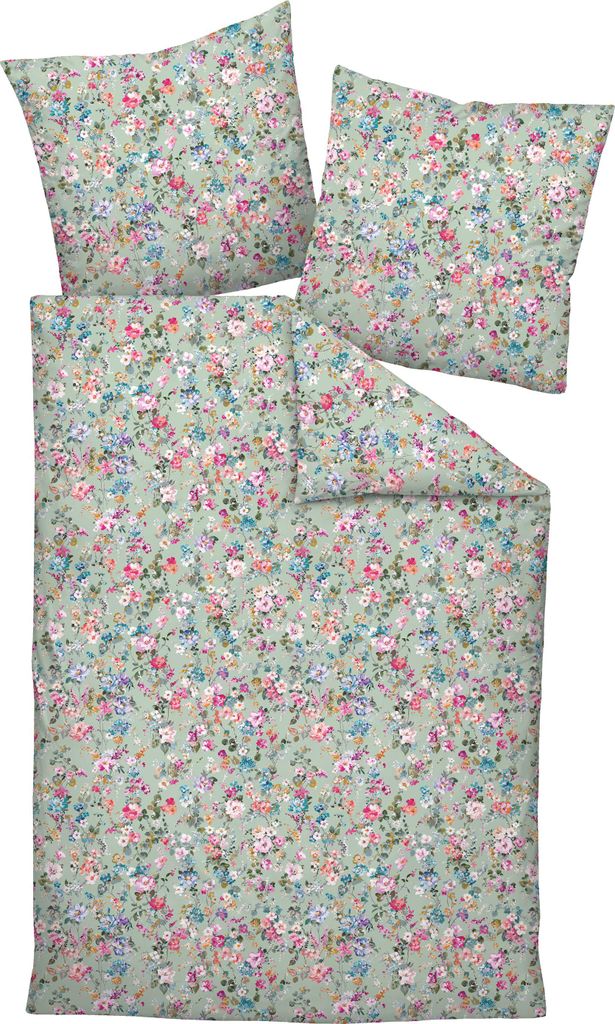 Janine Design Bettwäsche-Garnitur Interlock-Jersey 55110 CARMEN S Farbe multicolor Größe 135x200+80x80