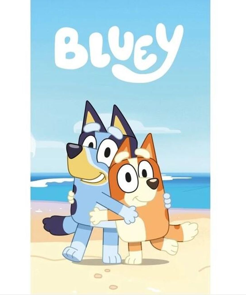 Baby-Fleecedecke Bluey 100x150 cm Produktbild 