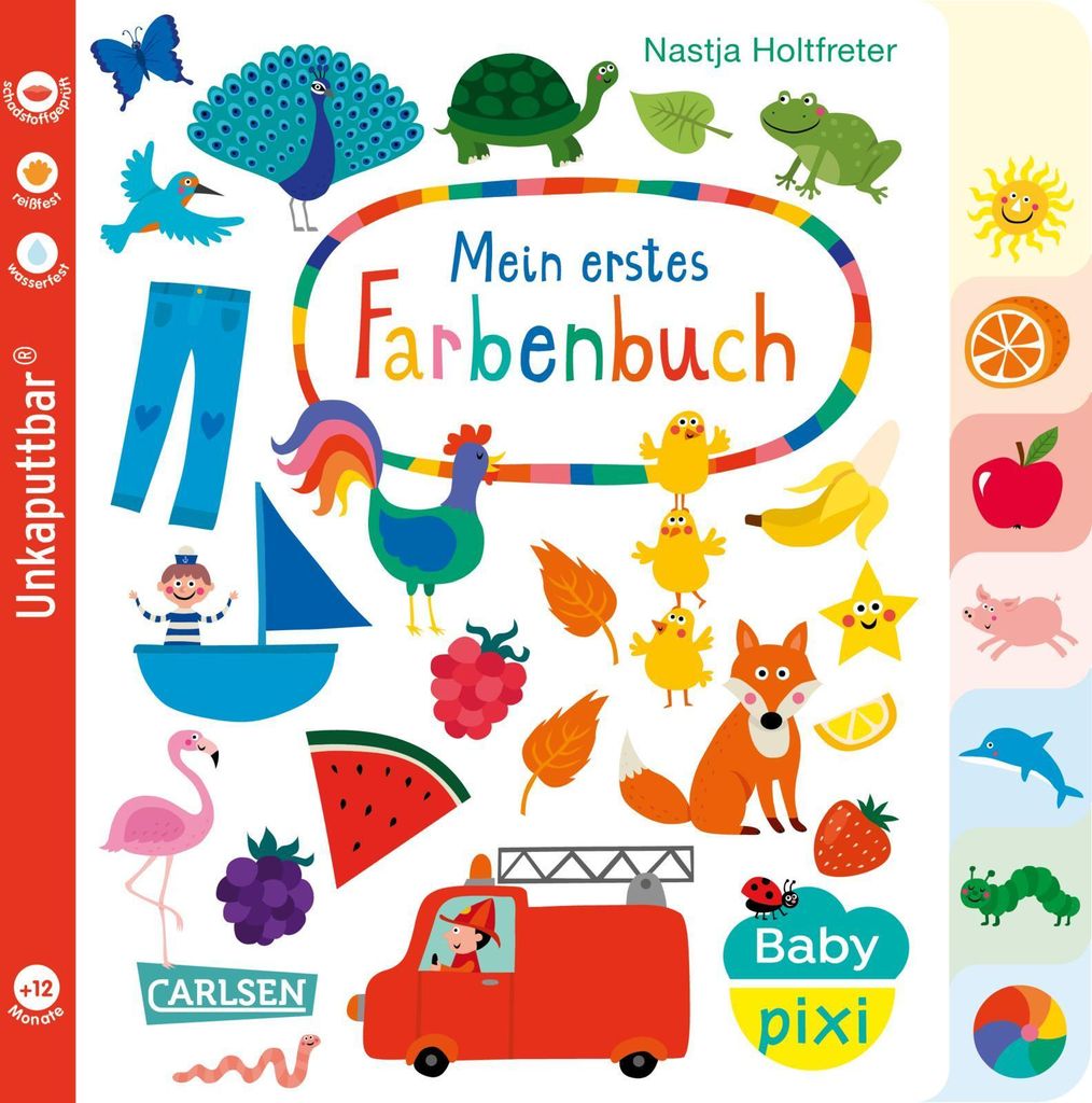 Baby Pixi (unkaputtbar) 79: Mein erstes Farbenbuch Produktbild 
