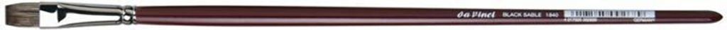 da Vinci 1840 Gr 0 ILTIS OELMALPINSEL FLACH russische Iltishaare