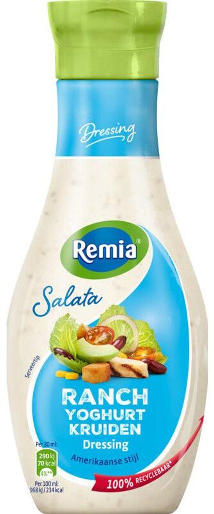 Remia Salata Ranch Dressing 250g – Salsa cremosa e piccante Immagine del prodotto 