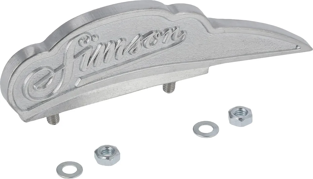 Armoiries de garde-boue avant Simson SR1 SR2 contre l'usure chrome