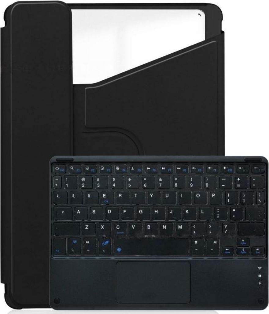 INF 360° drehbare Bluetooth Tastaturhülle für iPad Pro 13 (2024) - Abnehmbares Kunstleder