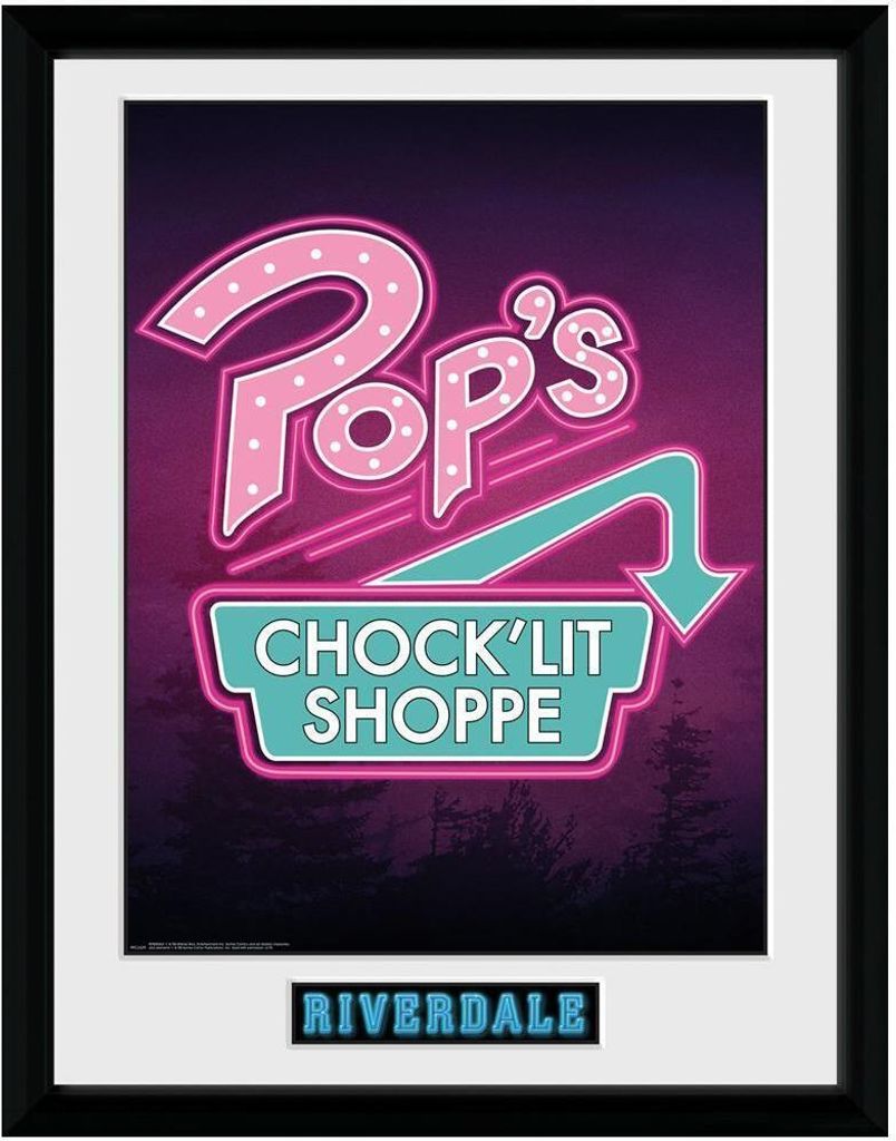 Riverdale - Gerahmtes Poster Pop ́s TA7613 (Einheitsgröße) (Pink/Weiß)