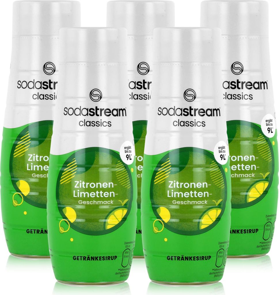 SodaStream Getränke-Sirup Softdrink Zitronen-Limetten Produktbild 