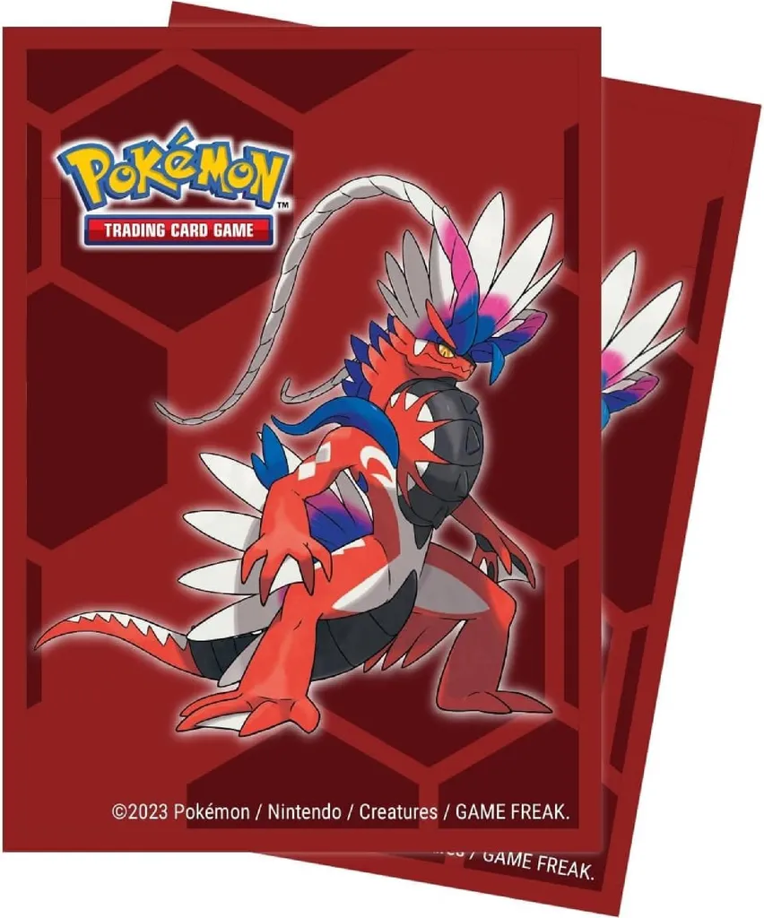 Protégez vos Cartes Pokémon avec les 65 Manchons Ultra Pro Koraidon
