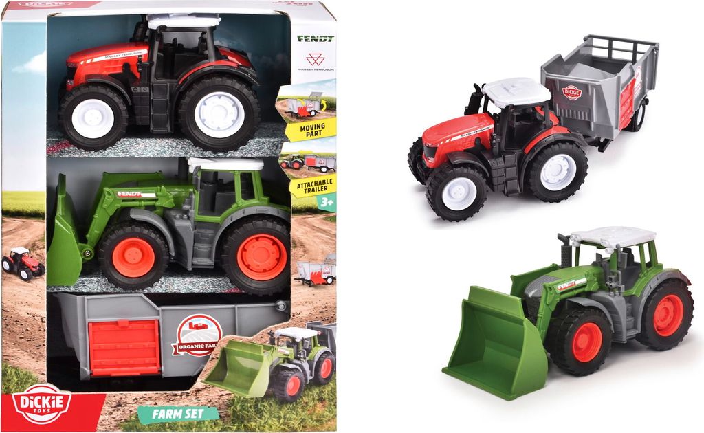Dickie Toys Landwirtschaftlicher Traktor 15 Cm    One Size Produktbild 