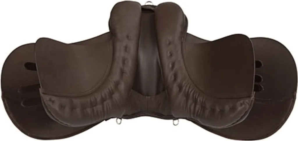 Selle Kerbl Haflinger en cuir marron 32198 pour un confort de monte idéal