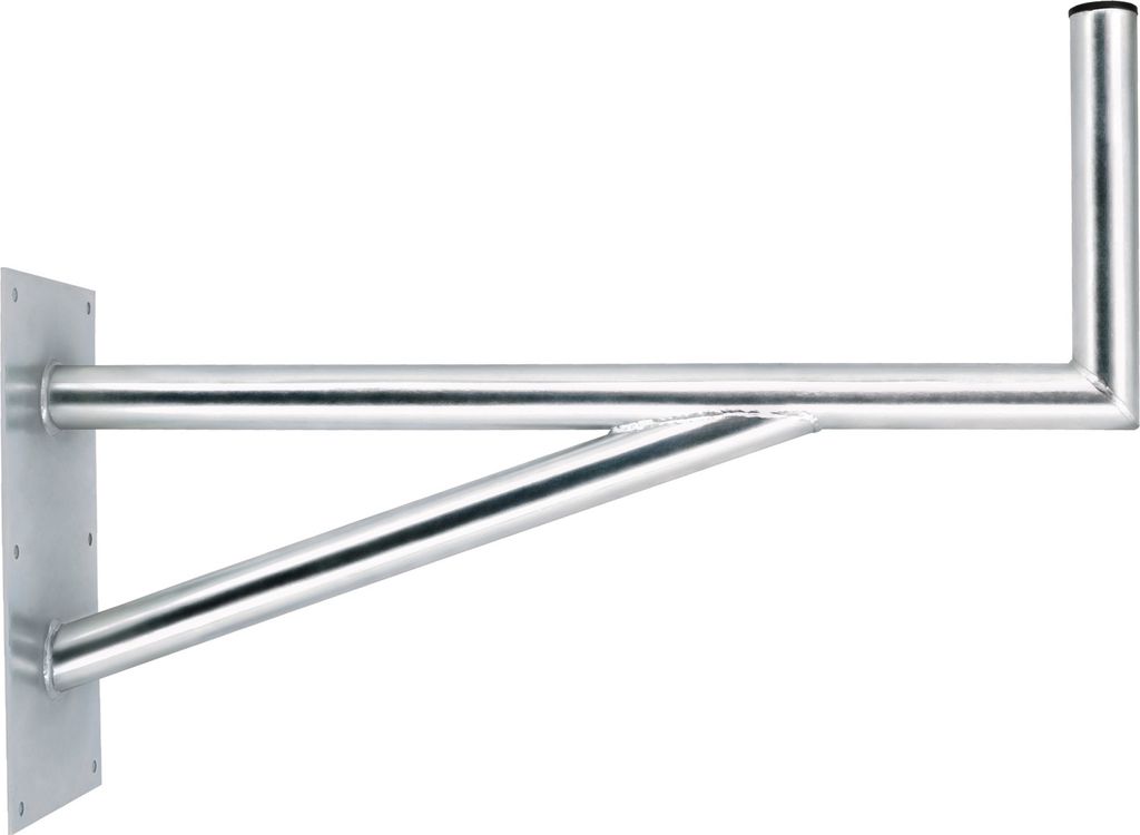 PremiumX 80cm Wandhalter Stahl verzinkt SAT Wand Halterung Produktbild 
