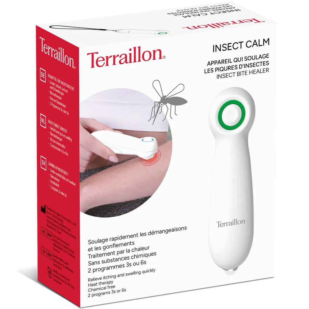 Soulage-piqûres d'insectes électronique avec 2 programmes de chaleur - 5