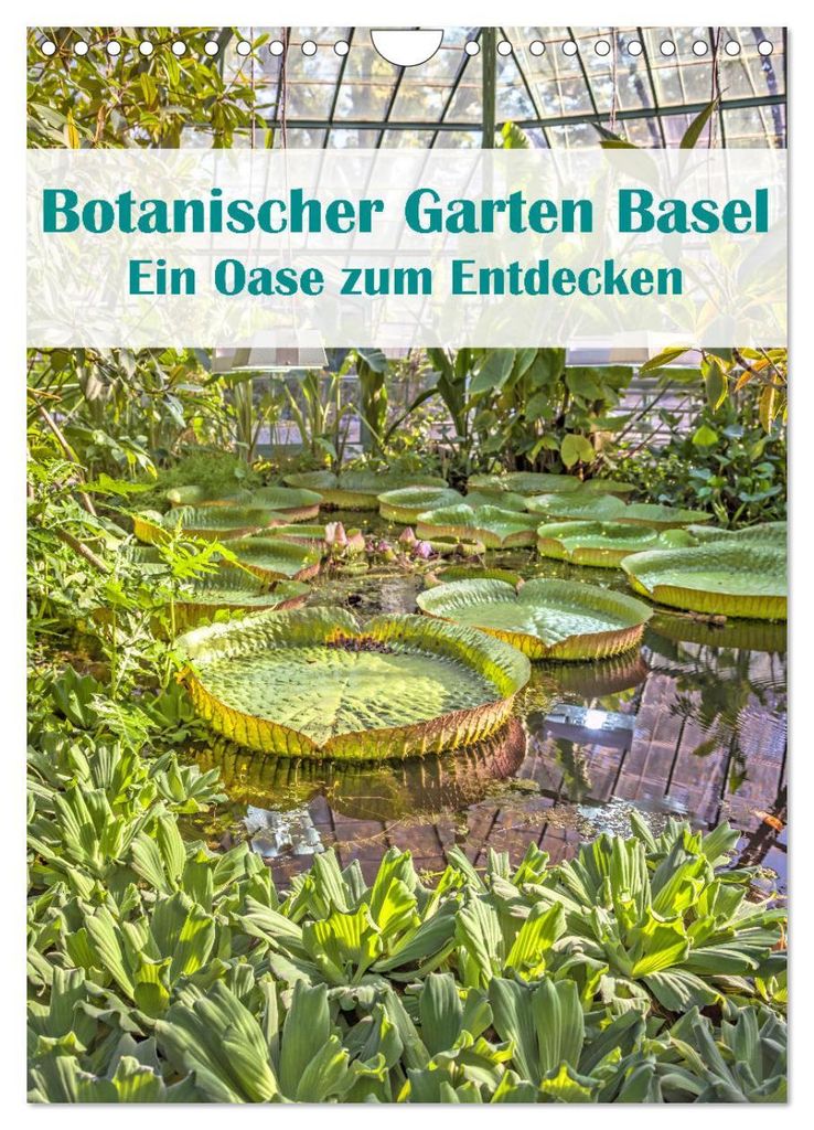 Botanischer Garten Basel - Eine Oase zum Entdecken (Wandkalender 2027 DIN A4 hoch), CALVENDO Monatskalender