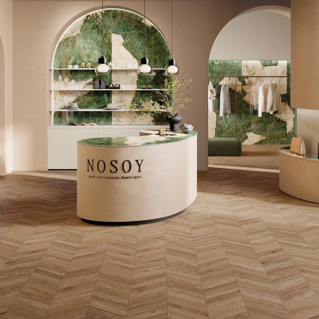 Fliesen Holzoptik Beige 7x40 cm CASA39 La Fabbrica Ava