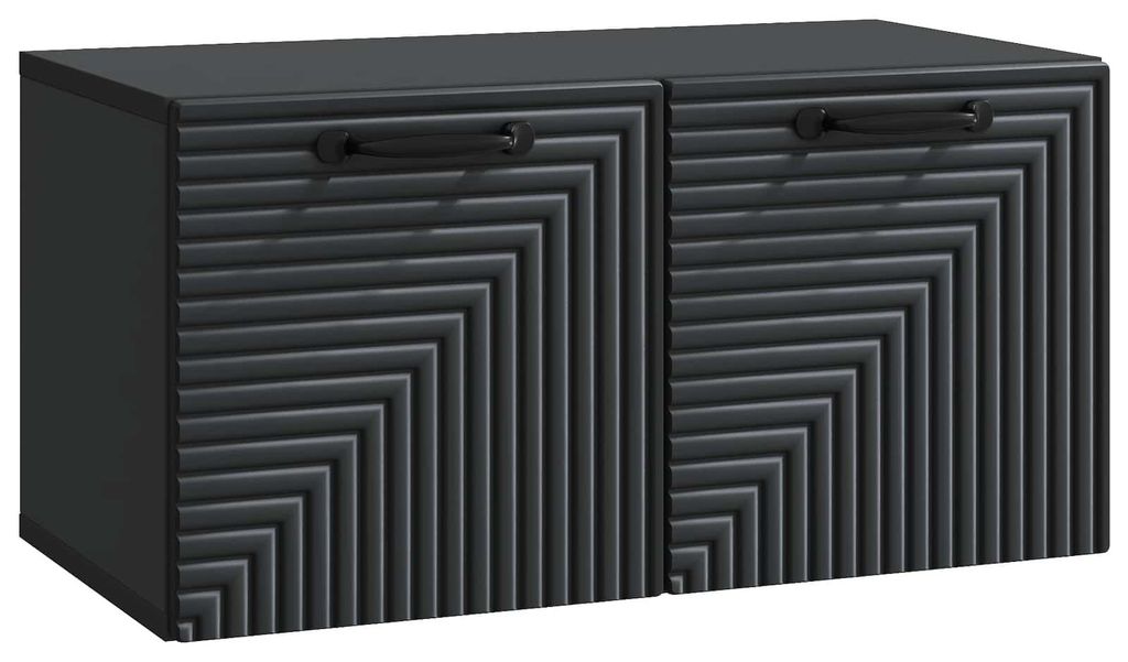 Maison Exclusive - Wandmontierter TV-Schrank Schwarz 59,5 x 31 x 30 cm